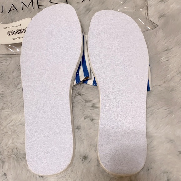 NWT James Smith On Duty blue stripe pool slide/41 - Picture 4 of 10